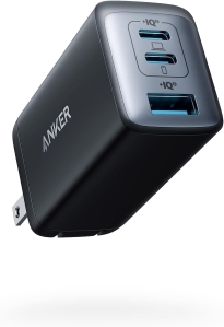 Anker 735 65W 3 Port USB Foldable Fast Wall Charger