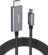 Anker Prime USB-C to USB-C Cable (240W, Upcycled-Braided)