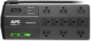 APC Surge Protector with USB Ports, 11 Outlet Power Strip
