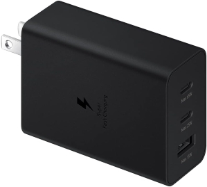 Samsung 65W Super Fast Charging Trio Adapter - Black