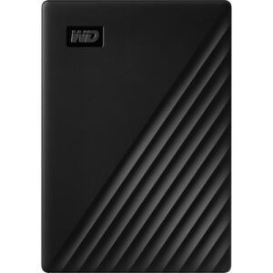 WD My Passport USB 3.2 Gen 1 External Hard Drive (Black, PC)